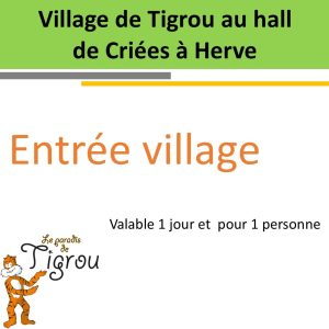 entrée village