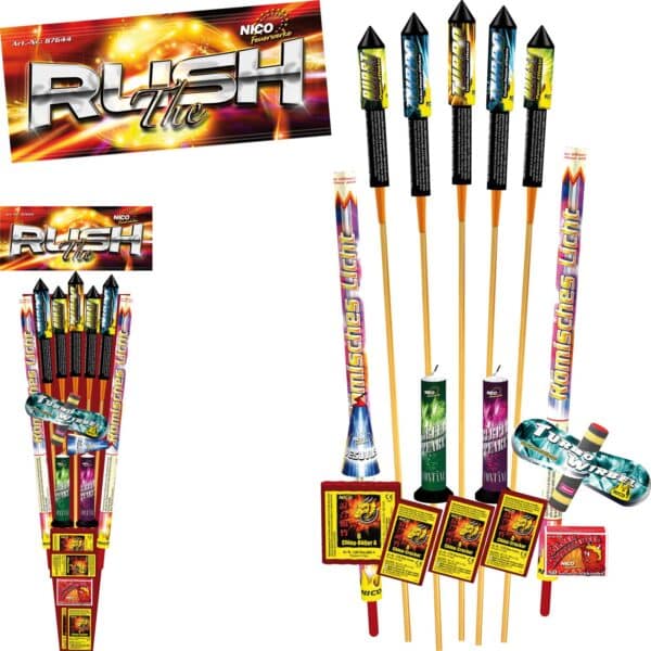 Assortiment de Feux d'Artifice - The Rush