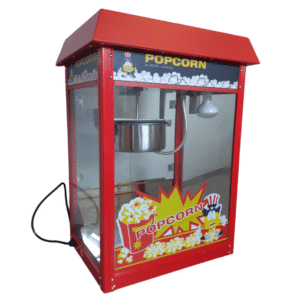 Image d'une Machine à Popcorn disponible à la location pour les événements privés ou d'entreprise | Le Paradis de Tigrou