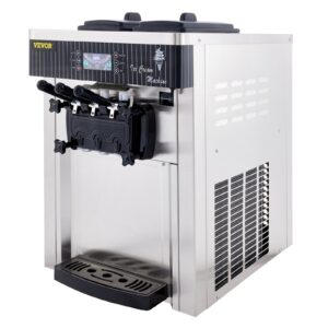 Machine à glace italienne professionnelle à poser – 2 parfums + 1 mix, haut débit de production, panneau LED et compresseur puissant | disponible à la location sur Le Paradis de Tigrou